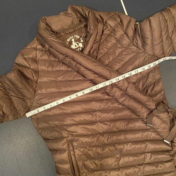 J.O.T.T. Taupe Wrap Puffer Coat L - Picture 10 of 13